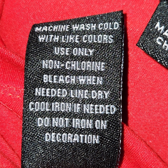 LOVE ❤️ ARI RED WHITE AND BLUE WOMEN'S LIGHTWEIGHT CROP HOODIE SIZE LARGE - Picture 7 of 9